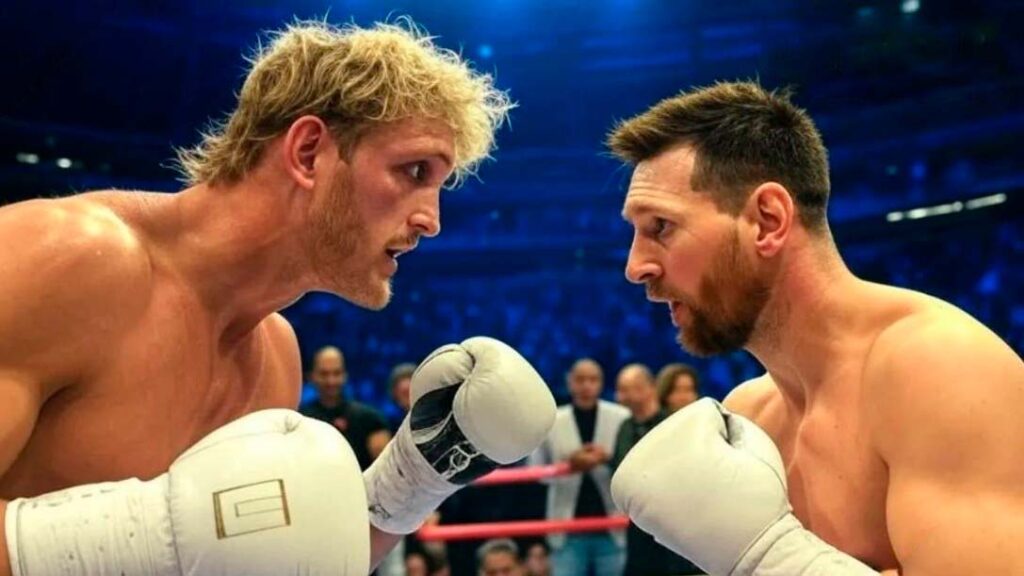 El youtuber Logan Paul desafió a Lionel Messi a una pelea de boxeo para resolver un problema legal