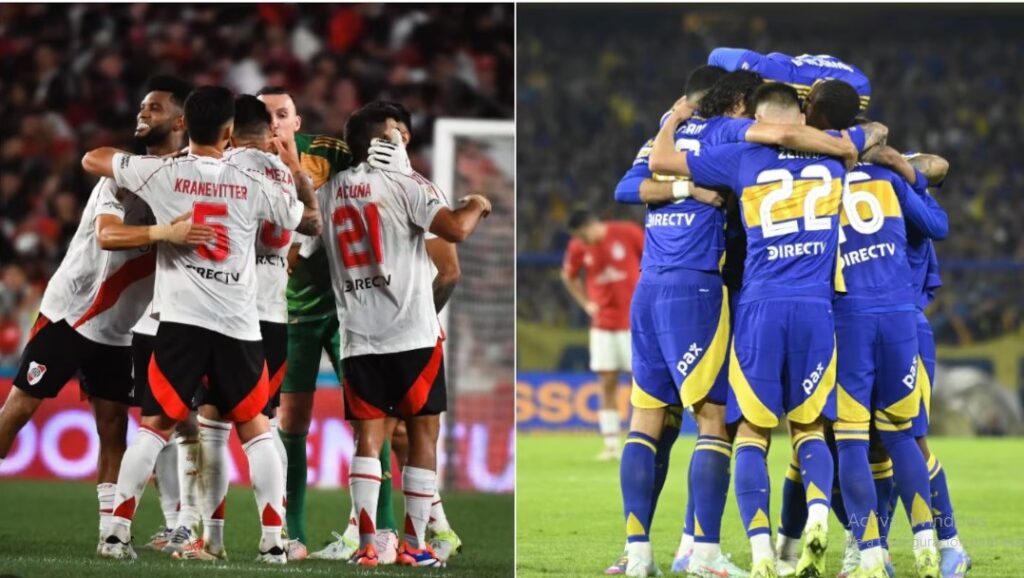 Se paraliza el fútbol argentino: River y Boca se enfrentan en un Superclásico apasionante