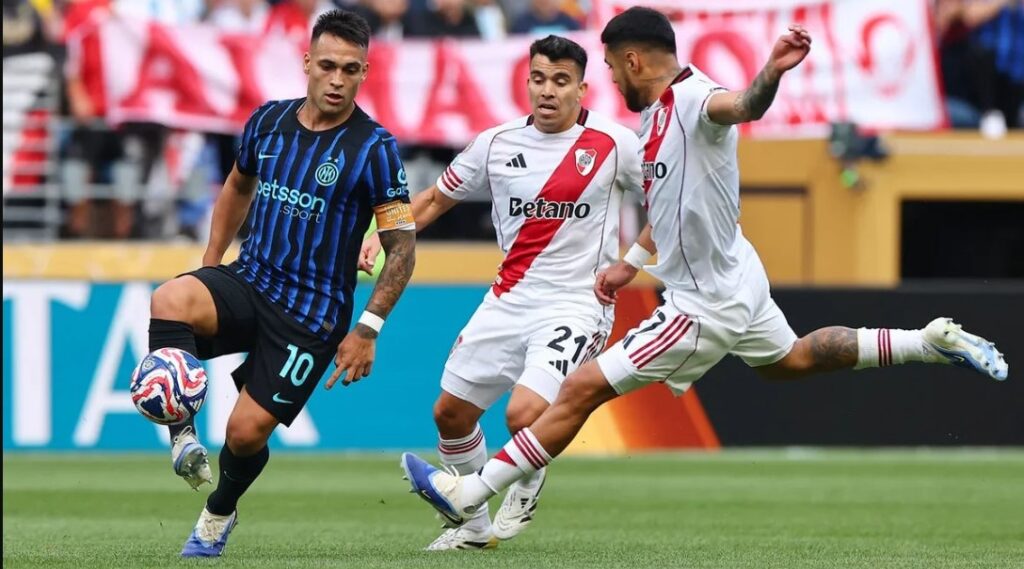 River no pudo con el Inter de Lautaro Martínez y quedó eliminado del Mundial de Clubes